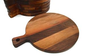 Tabla de Cortar de Bambú de Primera Calidad con Acabado Natural, Forma Redonda, Apta para Lavavajillas, para Uso Doméstico y Comercial - Product Image 6