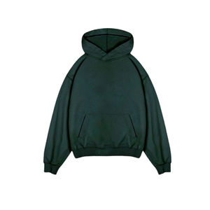 Gran oferta diseño personalizado 100% algodón en blanco liso pulóver hombres sudaderas con capucha superventas ropa de calle sudaderas con capucha para hombres mejor precio - Product Image 3