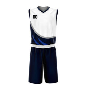 Tenue de basketball par sublimation, légère, respirante, vêtements de sport haute performance - Product Image 2