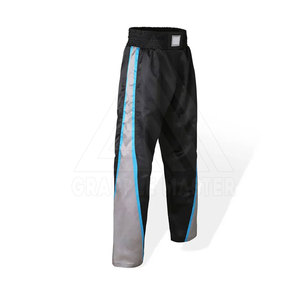 Pantalones de Kickboxing de bajo precio de fabricante pakistaní pantalones de Kickboxing teñidos lisos - Product Image 2