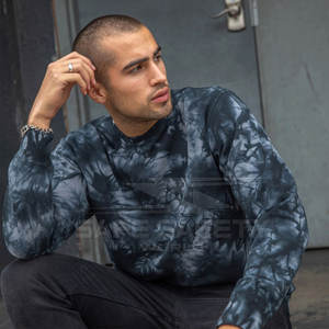 Sweat-shirt respirant en molleton mélange polyester/coton pour homme, léger, personnalisable, meilleur prix, vente en gros d'usine, faible MOQ - Product Image 5