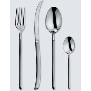 Meilleur ensemble de couverts bon marché ensemble de couverts en acier inoxydable avec poignée de modèle à boucle plate ensemble de couverts en acier inoxydable royal - Product Image 6