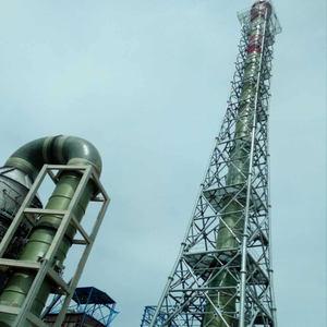 Canna Fumaria Industriale in Acciaio Rainbow, Altezza 137,5m, Diametro Uscita 3500mm, Resistente alla Corrosione, Garanzia 5 Anni, Tipo Torre per - Product Image 5