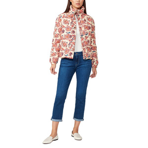 Vestes d'hiver matelassées pour femmes de haute qualité, personnalisables, respirantes, avec logo personnalisé, design à bulles solides - Product Image 4