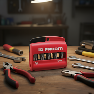 Juego de 10 Puntas de Destornillador Facom de 1/4'' Rsistorx con Porta-Puntas de 25 mm para Trabajos de Destornillado - Product Image 3