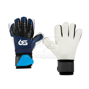 Gants de gardien de but de football à doigts complets professionnels de haute qualité pour adultes Nouveau design Gants de gardien de but de football en cuir - Product Image 1
