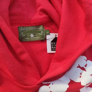 Sweat à capuche streetwear avec logo personnalisé pour hommes en vrac 100% coton sweats à capuche avec fermeture éclair tissu épais automne service OEM pour les grossistes - Product Image 2