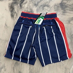 Pantalones Cortos Deportivos Personalizados con Logotipo Sublimado, Estilo Casual Retro, Corte Recto, Cintura Alta, Secado Rápido, Transpirables, Solo para Baloncesto - Product Image 2