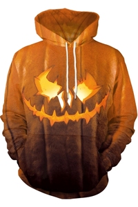 Sudadera con capucha de manga larga para hombre, ropa con estampado Digital personalizado de alta calidad, cuello con capucha, estampado de Halloween - Product Image 5