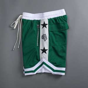 Short de gym en maille pour homme personnalisé respirant confort ceinture élastique mode de rue short en maille pour homme vêtements d'été - Product Image 6