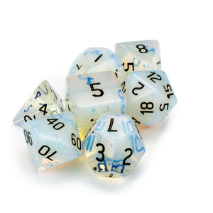 Dados de Piedra de Alta Calidad, Opalita, Cristal Natural, Piedras Preciosas de Sanación Reiki, Piedra Grabada, Juego de Dados Personalizados, Piedra de Cristal Vikinga - Product Image 3