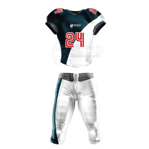 ชุดอเมริกันฟุตบอลสไตล์ใหม่ชุดอเมริกันฟุตบอลเยาวชนอเมริกันดีไซน์ล่าสุด - Product Image 2