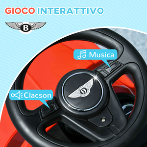 AIYAPLAY Ride-On Car para niños de 18 a 36 meses, bocina y música, coche eléctrico rojo para bebés - Product Image 5