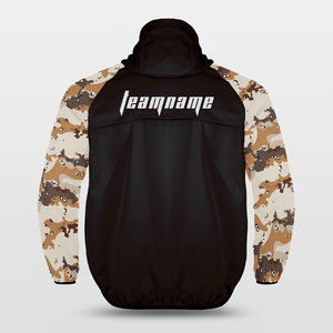 New Design <b>Men's</b> <b>Jacket</b> Jersey Puff Print <b>Summer</b> Custom OEM/ODM - Product Image 2
