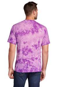 Camiseta de Manga Corta Informal con Estampado Tie-Dye Personalizado para Hombre, Diseño en Blanco, Patrón Sólido, Alta Calidad - Product Image 4