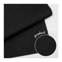 Legging Lulu 72% polyester 28% PU Tissu jersey simple Léger 3 couches Hydrofuge Haute compression Uni 140gsm Filles