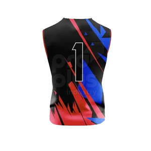 ชุดฟุตบอล 7 คน พิมพ์โลโก้ตามสั่ง ไซส์ใหญ่ MOQ ต่ำ ดีไซน์ใหม่ เสื้อผ้ากีฬากลางแจ้ง ระบายอากาศได้ดี - Product Image 6