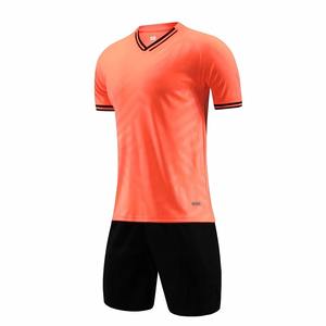 ชุดฟุตบอลชายแบบกำหนดเอง เสื้อแขนสั้น ชุดทีมฟุตบอลเด็ก ชุดกีฬาแห้งเร็ว - Product Image 3