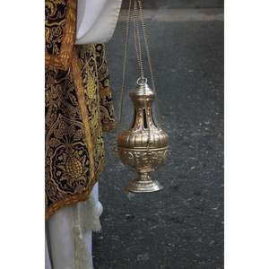 3 Chaînes Suspendues Top Qualité Bakhoor Diffuseur De Luxe Brûleur D'encens Pour La Maison Et Le Jardin Décoratif Encensoir brûleur D'encens Offre Spéciale - Product Image 4