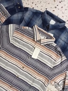 Camisas de franela de alta calidad para hombre, última colección de otoño a la moda, botones de manga larga, algodón 100% de talla grande, Bangladesh - Product Image 2