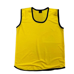 Precio al por mayor, en stock, logotipo personalizado, Baberos de fútbol, chalecos, equipo de fútbol, entrenamiento, ejercicio, algodón, Baberos de fútbol - Product Image 1