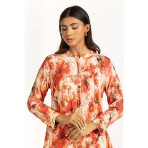 Conjunto Coordinado IPST-55075 de Dos Piezas en Chifón Estampado de Viscosa, Estilo Casual para Primavera/Verano, Tallas XS a XXS y XL - Product Image 2