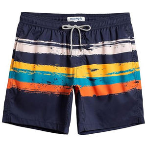 Short d'entraînement unisexe grande taille Short d'extérieur respirant à séchage rapide avec ceinture écologique motif solide - Product Image 1