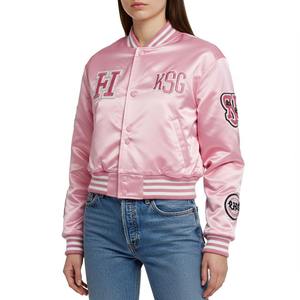 Veste en satin brillant de qualité supérieure Tissu en polyester respirant Idéal pour les équipes de danse Promotions et streetwear Bas quantité minimale de commande - Product Image 6