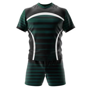 Ensemble d'uniformes de rugby personnalisés respirants imprimés par sublimation professionnels 100 % polyester grandes tailles séchage rapide vente en gros tendance 2025 - Product Image 5
