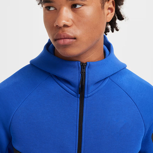 Sudadera con capucha para hombre Activewear Wind runner Full-Zip Urban con tela impermeable y bolsillo para el brazo - Product Image 3