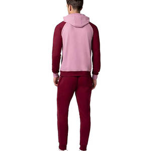 Chándal elegante para hombre con Sudadera con capucha y pantalón para hombre, chándal hecho a medida, chándal ajustado para hombre - Product Image 2