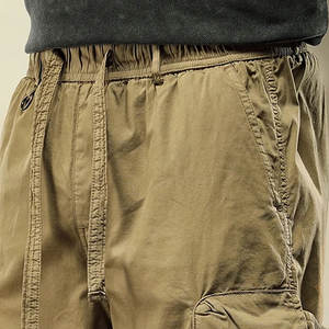 Pantalon Cargo automne-hiver mode pantalons de survêtement hommes Cargo pantalon rétro ample décontracté hommes Style rétro pantalon - Product Image 5