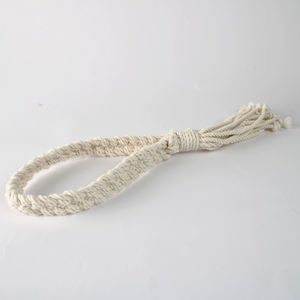 Jouet pour chien en corde de coton robuste, conçu pour les jeux de traction interactifs, matériau non toxique, fabriqué au Vietnam, respectueux de l'environnement - Product Image 1