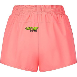 กางเกงขาสั้นกีฬาสีดำสุดฮอตใส่สบายลำลองกระชับสัดส่วนสีดำขายดีใหม่ - Product Image 5