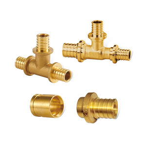 Raccord à expansion à froid en laiton PEX-A haute pression personnalisé en usine, raccord PEX, tube, manchons de compression coulissants, peints - Product Image 2