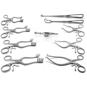 Ensemble de 10 instruments chirurgicaux orthopédiques vétérinaires rétracteurs chirurgicaux aiguisés - Product Image 1