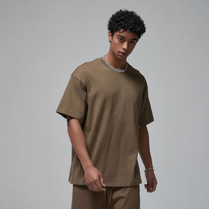 Camisetas de Manga Corta para Hombre, 100% Algodón, Alta Calidad, Ecológicas, Transpirables, con Muestra Gratis, Venta al Por Mayor - Product Image 3