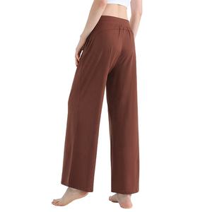 Loose Pants Full Length Casual Women's <b>Trousers</b> Comfort Polyester Material with Trendy Design - Product Image 4