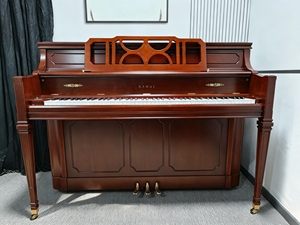 Piano Vertical Kawai KL11WI Retro Marrón de Madera Maciza, Usado en Japón, Teclado de Precisión, Estable, Estilo Vintage, Modelo Popular de Exportación - Product Image 3