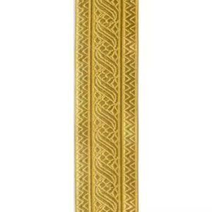 2025 nouveauté français or dentelle tresse franges à la main OEM personnalisé en vrac quantité dentelle tresses pour une utilisation cérémonielle - Product Image 1