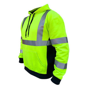 Sudadera de Seguridad con Alta Reflectividad, Sudadera de Forro Polar de Seguridad, Chaqueta Aislante para Hombre, Sudadera Impermeable de Invierno para Hombre - Product Image 2