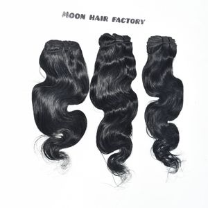 Cheveux humains indiens bruts, prix de gros, Bodywave, teinture noire, naturels, non traités, cuticules alignées, à vendre - Product Image 2