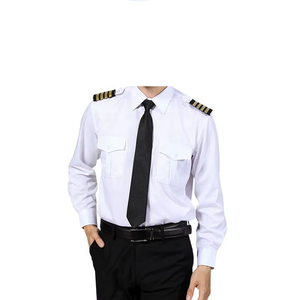 Uniforme de pilote de ligne en coton unisexe - Product Image 5