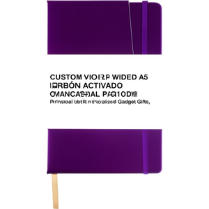 Quaderno Promozionale A5 Viola Personalizzato per Regali Gadget Personalizzati - Product Image 3