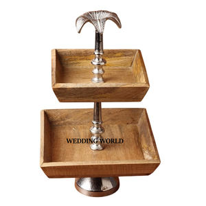 Tazón de Chocolate de Madera con Adhesivo Árabe, Tazón de Dulces Hecho a Mano de Primera Calidad, Tazón de Chocolate Clásico, Elegante y Lujoso - Product Image 2