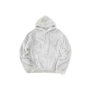 Fabricants de vêtements pour hommes personnalisés sweats à capuche Sherpa bio sweats à capuche de qualité supérieure sweat à capuche design surdimensionné unisexe - Product Image 3