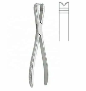 Fórceps de sujeción de hueso IMANS con instrumento de cirugía médica manual de trinquete - Product Image 5