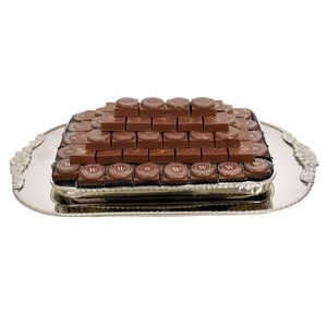 Diseño admirable Fechas Chocolate y dulces Cuenco para servir seguro Cuenco de chocolate de plata de alta calidad para proveedores mayoristas - Product Image 3