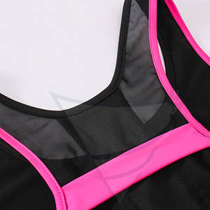 Haut pour Impact soutien-gorge de sport avec sangle réglable Compression personnalisée Fitness pour les femmes pour le Yoga respirant léger grande taille - Product Image 4