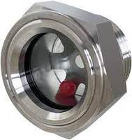 NPT / BSP 1/2 pouces, dôme hexagonal en laiton, indicateur de niveau d'huile avec verrouillage de filetage pour les pompes